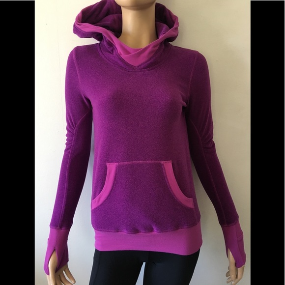 lululemon athletica Other - Ivivva Purple terry hoodie 10